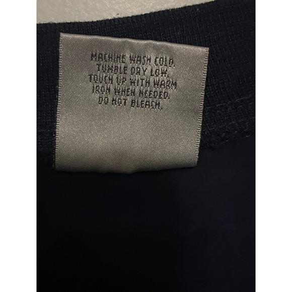 Munsingwear Chicago Cubs Baseball Nylon Pullover V Neck Jacket Mens XL Navy - Picture 6 of 6